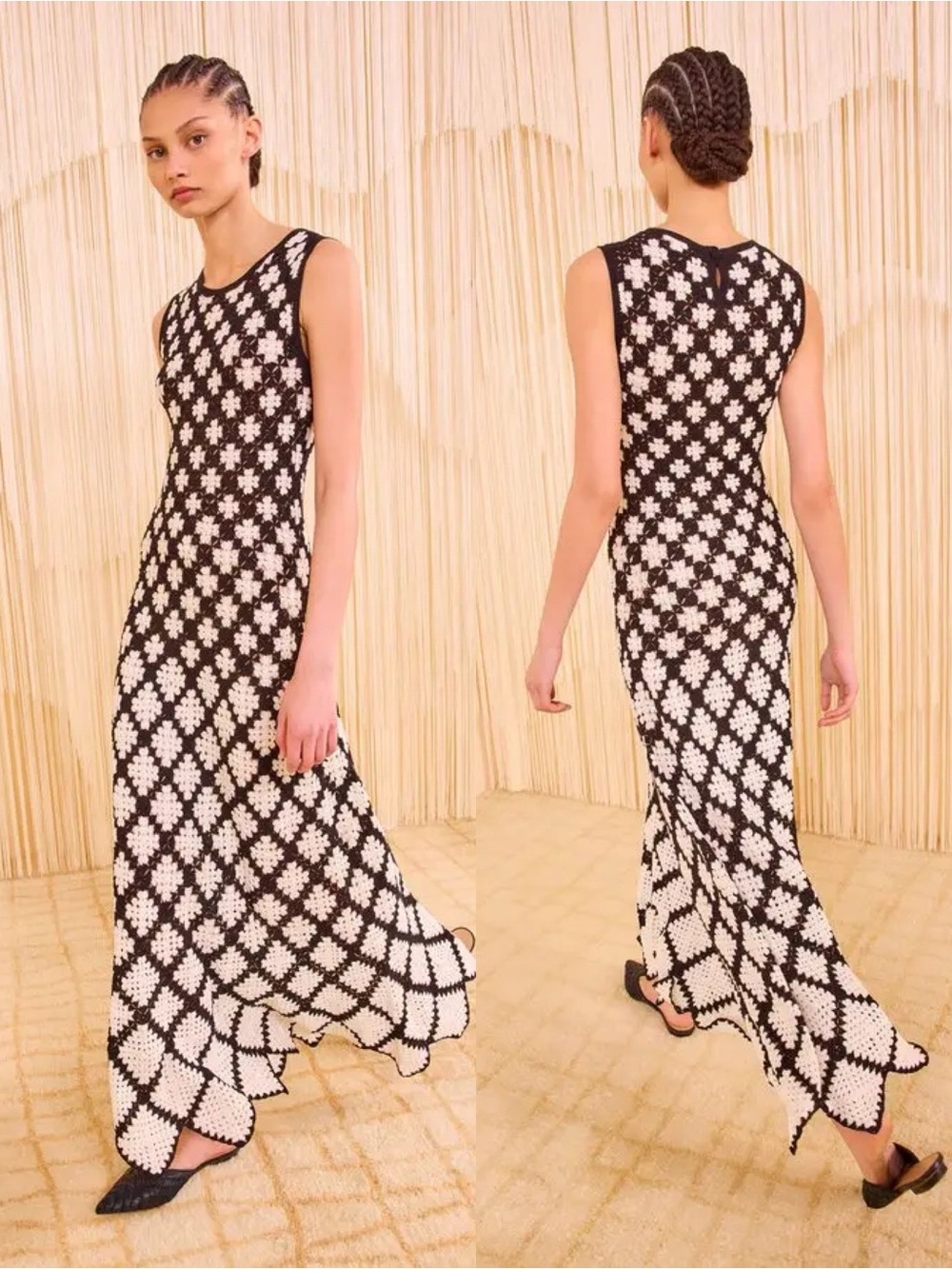 Ulla Johnson | NWT Ianna Crochet Dress in Ephedra Small